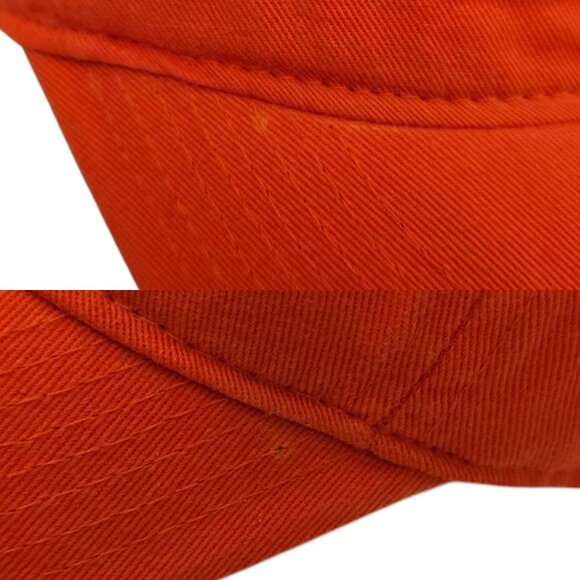 Denver Broncos Adjustable Cap NFL Trucker Baseball Hat On Field Reebok Orange - Picture 7 of 14